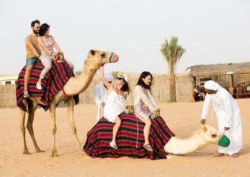 Hot Air Balloon - Camel Ride