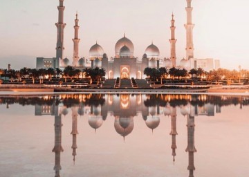 Abu Dhabi Grand Mosque Visit from Dubai