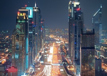 Dubai City Evening and Night Tour with Fountain Show